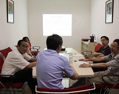 上海市普陀区科学技术委员会李文波副主任等领导到我公司指导工作